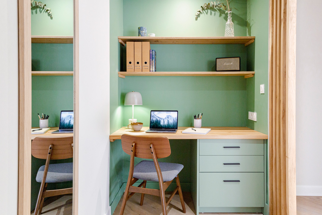 Rénovation complète d'un appartement à Bordeaux, quartier Saint Seurin - bureau sur-mesure