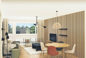 Transformation d'un appartement afin de créer une colocation pour 4 personnes