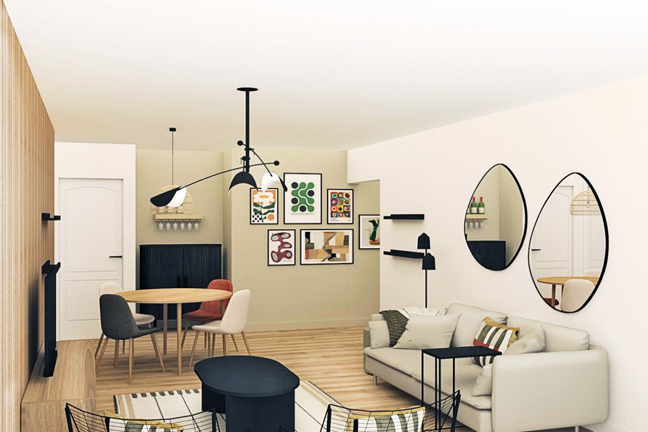 Transformation d'un appartement afin de créer une colocation pour 4 personnes