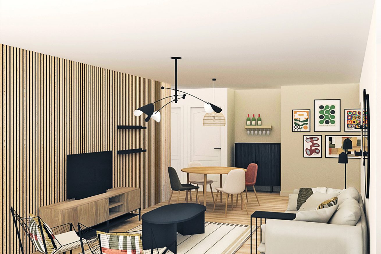 Transformation d'un appartement afin de créer une colocation pour 4 personnes