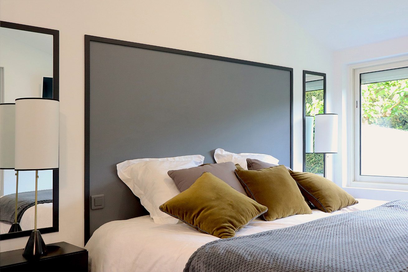 Demeure Sainte-Eulalie - Extension et restructuration complète d'une maison, avec création d'agencements sur-mesure - suite parentale