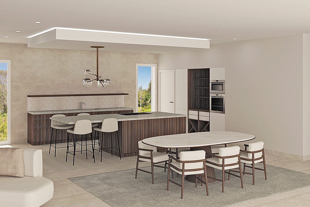 Aménagement sur-mesure d'une villa haut de gamme - pièce de vie