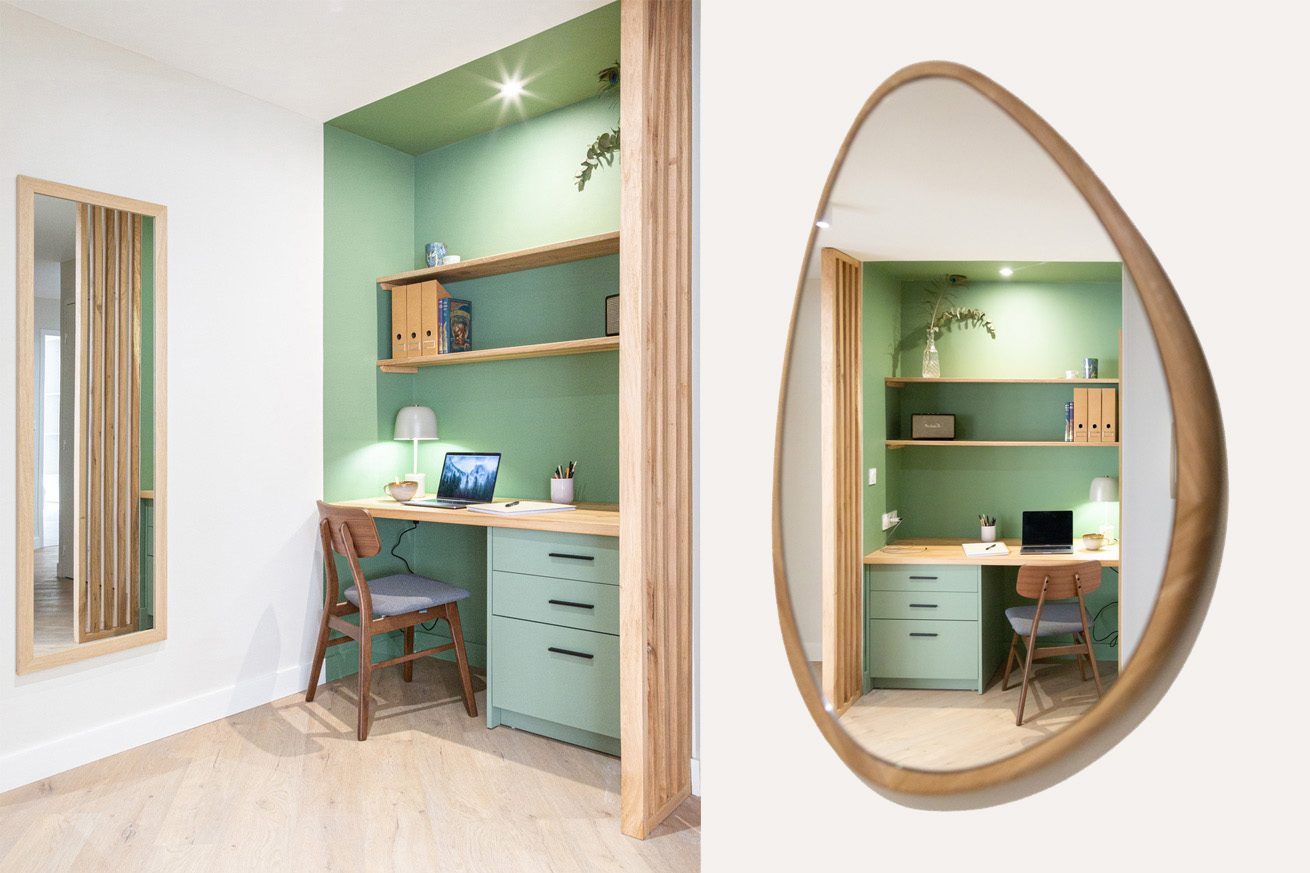 Rénovation complète d'un appartement à Bordeaux, quartier Saint Seurin - bureau sur-mesure