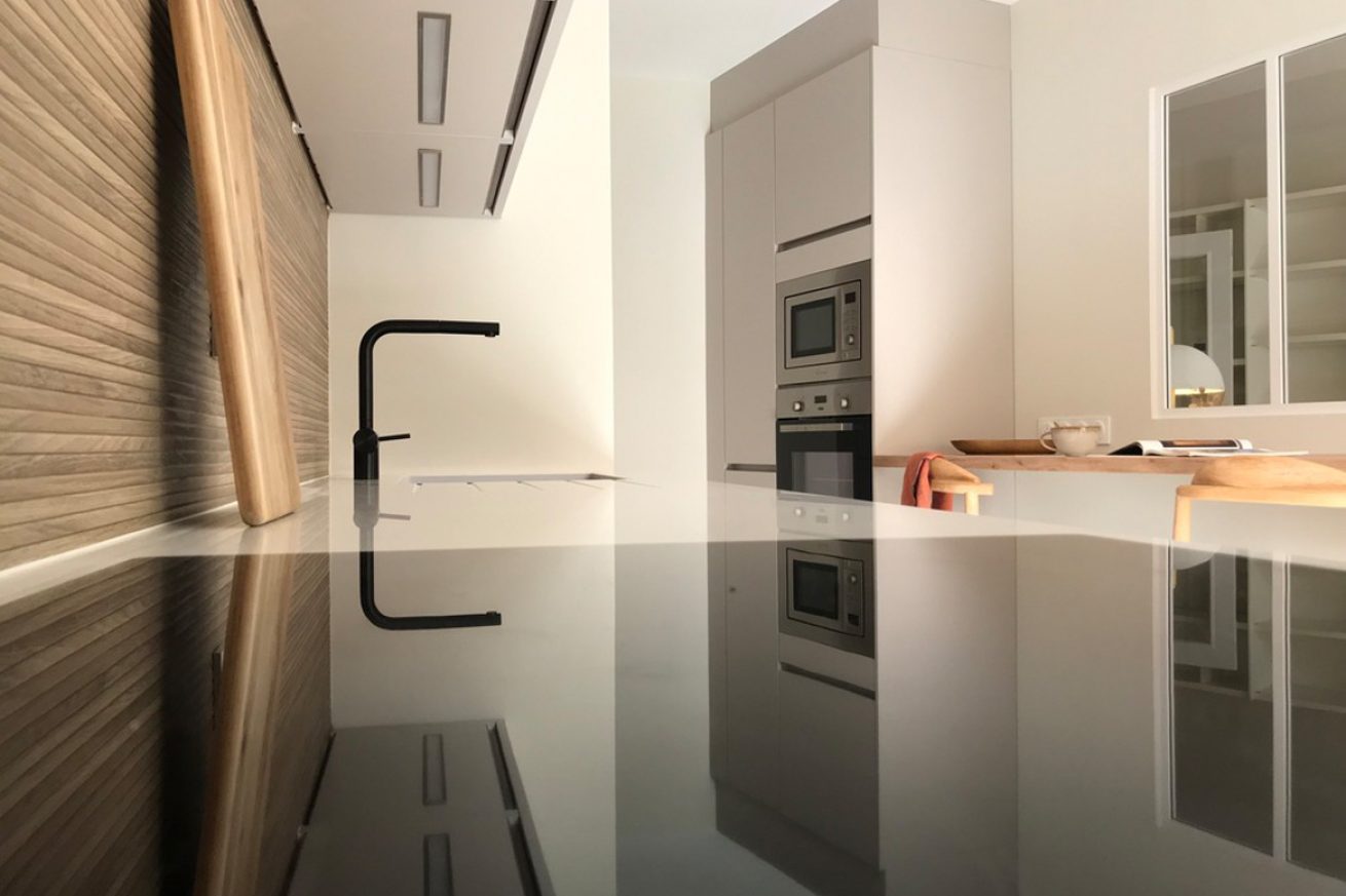 Rénovation complète d'un appartement à Bordeaux, quartier Saint Seurin - cuisine