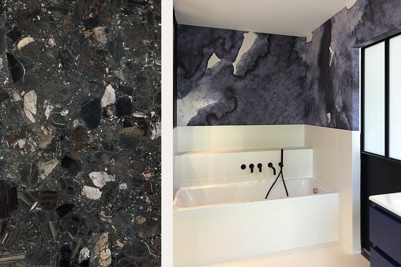 Rénovation complète d'une villa haute de gamme à Pessac - détail SDB